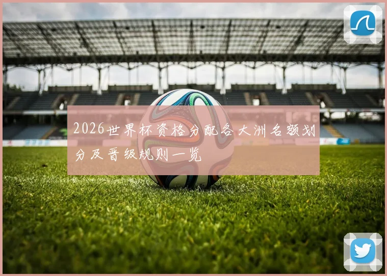 2026世界杯资格分配各大洲名额划分及晋级规则一览